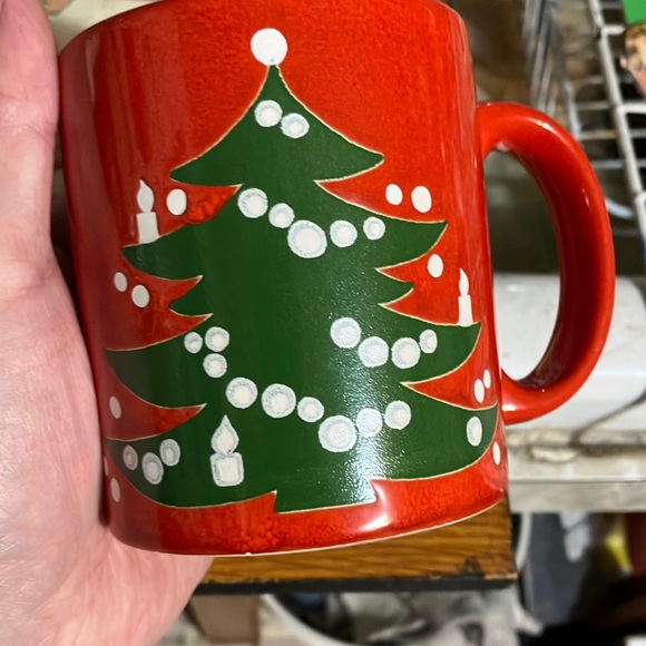 Waechtersbach Christmas Tree Coffee Cup Mug West Germany New Vintage Stock - Picture 16 of 16